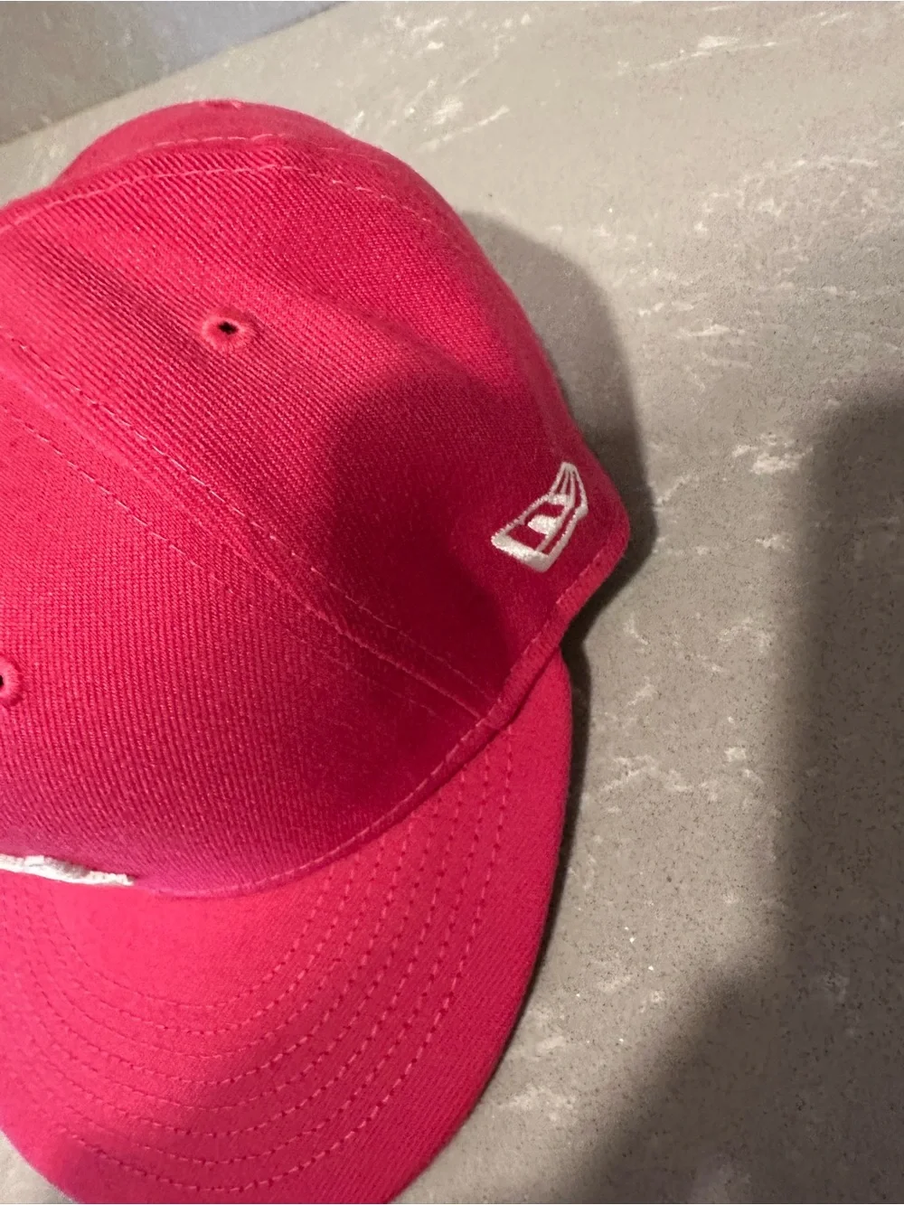 New Era Kids Los Angeles Dodgers Hot Pink Snapback Hat with White Logo